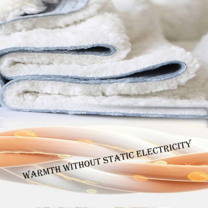 Kdkad Double-Sided Wearable Blanket, Ultra Soft Flannel Shawl Blanket, Reversible Blanket for Women and Men, Throw Blanket for Home, Travel, Warm Present (31.5×47.2 Inch) 31.5×47.2 in Gray