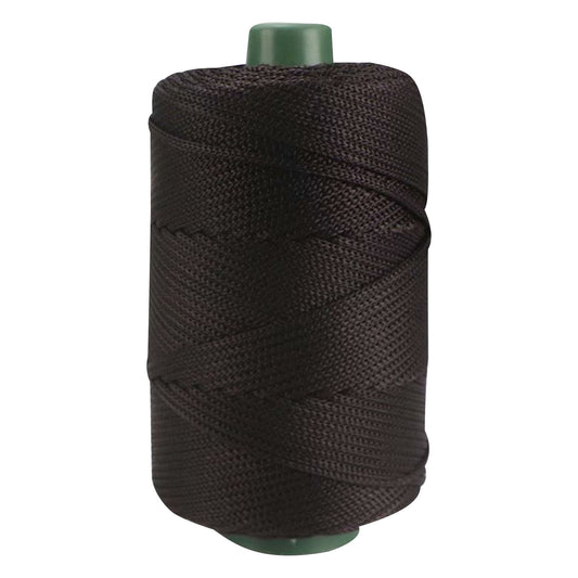 AYktou 32 Colors Macrame Cotton Cord 200g/7.05oz,100% Natural Handmade 4 Strands Twisted Cotton Rope Polyester Thread Spools for Wall Hanging Plants Hangers Gift Wrapping Tapestry DIY Crafts #Z - Black
