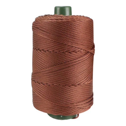 AYktou 32 Colors Macrame Cotton Cord 200g/7.05oz,100% Natural Handmade 4 Strands Twisted Cotton Rope Polyester Thread Spools for Wall Hanging Plants Hangers Gift Wrapping Tapestry DIY Crafts #Z - Coffee
