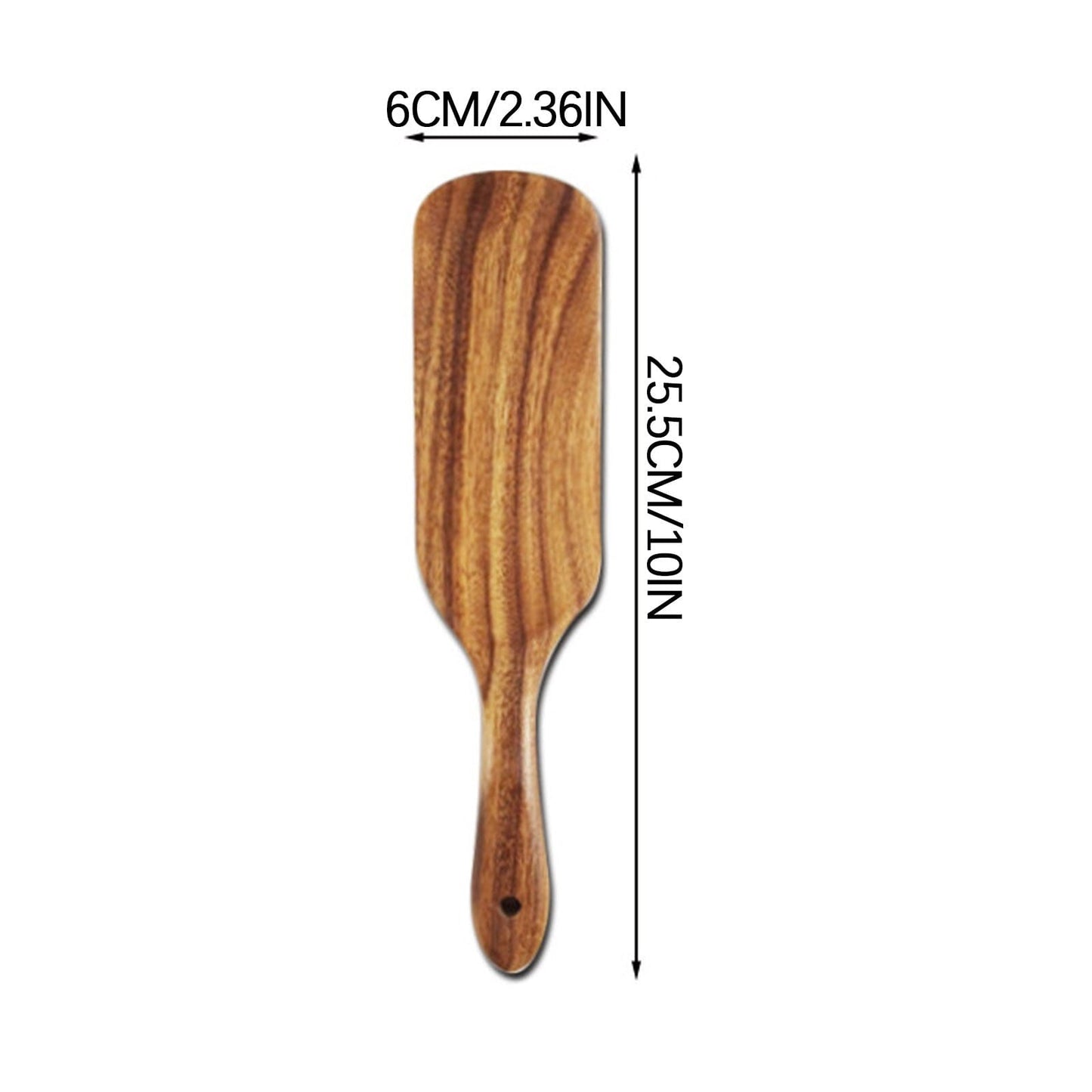 Kdkad Large Wooden Spoon, Wooden Spoon for Cooking, Large Wood Scoop Utensil, Kitchen Serving Scoop for Pot, Long Handle Spoon, Heavy Food Service Spoon, Mixing Spoon, Smooth Finish & Comfortable Grip As Show A