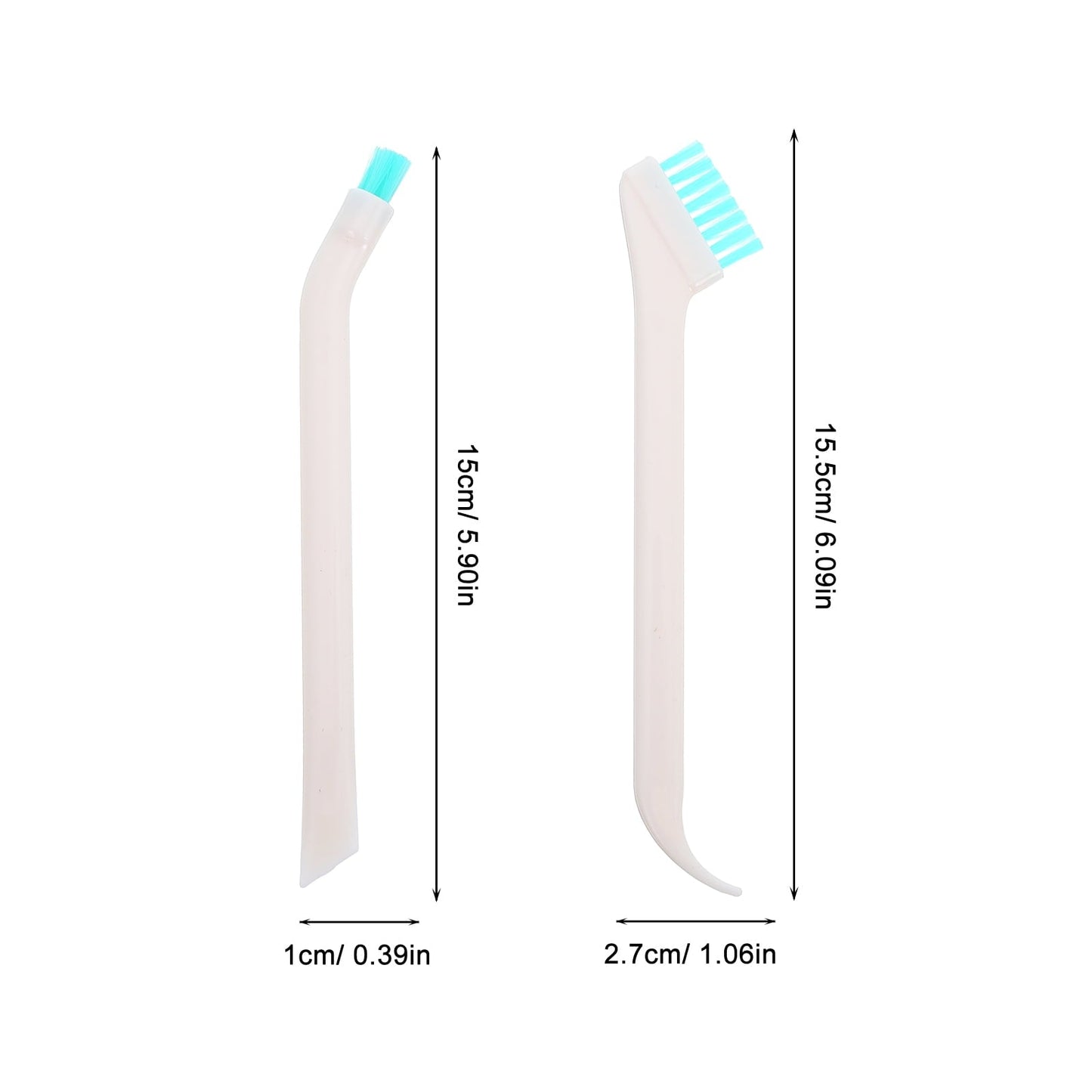 Worgeous 2pcs Portable Baby Bottle Cleaning Brush Set Small Kitchen Tools Bottle Clean