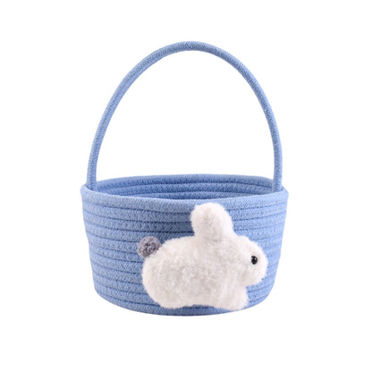Chmadoxn Adorable Easter Bunny Basket for Kids - Perfect Easter Gift, Cute Easter Bucket Bags with Rabbit Ears for Easter Eggs Hunting, Affordable & Festive Spring Decor As Show E