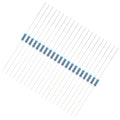 HOOWIFFY Resistors Kit Assorted Metal Film for Circuit Boards Easy Storage 1Set