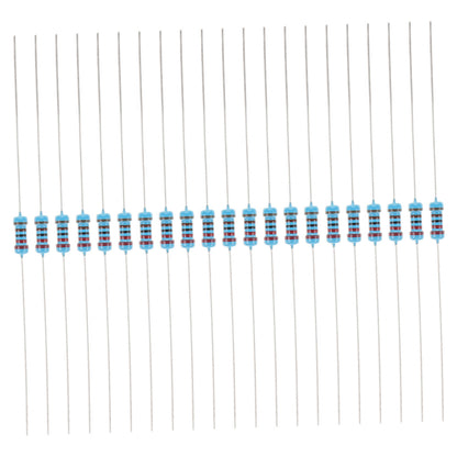 HOOWIFFY Resistors Kit Assorted Metal Film for Circuit Boards Easy Storage 1Set