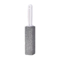 Darzheoy Pumice Stone for Toilet Cleaning, Extra Long Handle Pumice Stone for Toilet Bowl Ring Removal, Bathroom Cleaning Tool for Effective Stain Removal A.