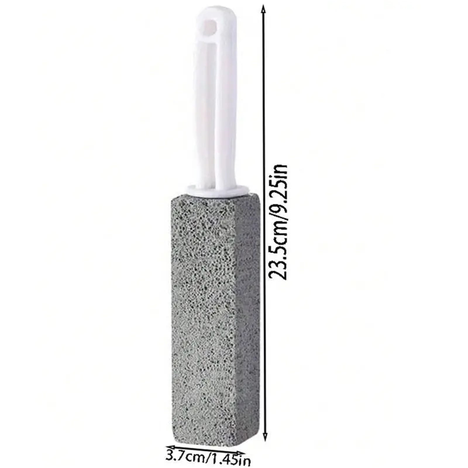 Darzheoy Pumice Stone for Toilet Cleaning, Extra Long Handle Pumice Stone for Toilet Bowl Ring Removal, Bathroom Cleaning Tool for Effective Stain Removal A.