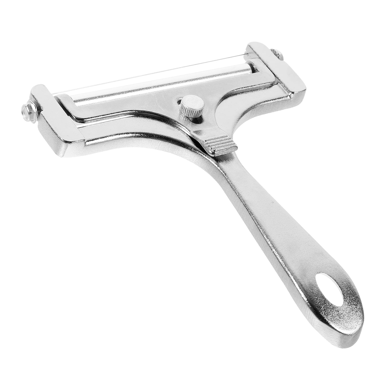 WHAMVOX Adjustable Stainless Steel Cheese Slicer Handheld Cutter Shaver for Easy Cheese Slicing and Serving.