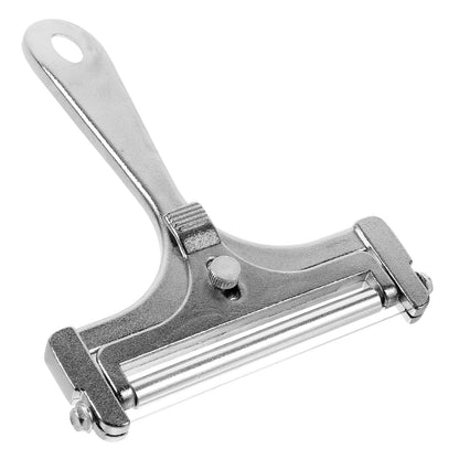 WHAMVOX Adjustable Stainless Steel Cheese Slicer Handheld Cutter Shaver for Easy Cheese Slicing and Serving.