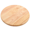 WHAMVOX Beige Wooden Bar Stool Replacement Seat for Daily Use Easy to Clean Home Decor 14.0 Inches