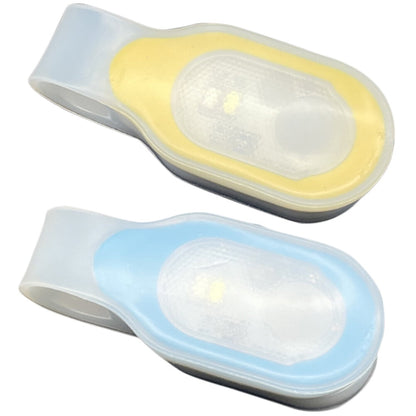 HOOWIFFY 2Pcs Clip On Cloths Light LED for Outdoor Walking and Running Night Visibility