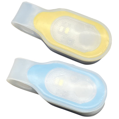 HOOWIFFY 2Pcs Clip On Cloths Light LED for Outdoor Walking and Running Night Visibility