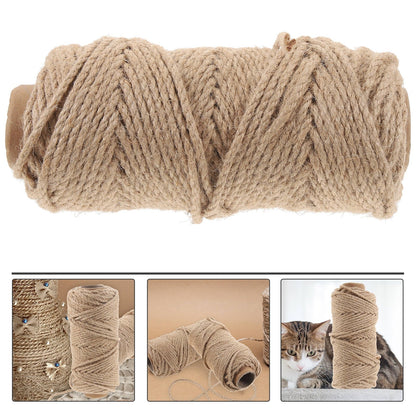 SKISUNO Sisal Rope Cat Scratch Post for Diy Projects 1Pack Natural