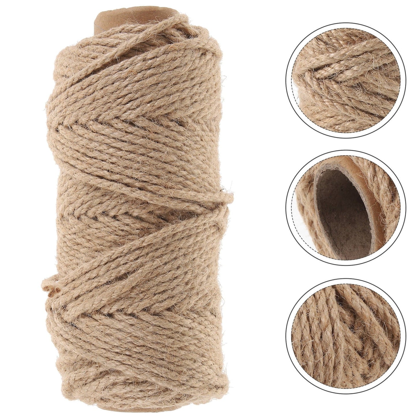 SKISUNO Sisal Rope Cat Scratch Post for Diy Projects 1Pack Natural