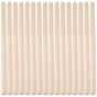 HOOWIFFY 20Pcs Beige Wooden Dowel 1.6X0.4X0.4In Square Dowels For.