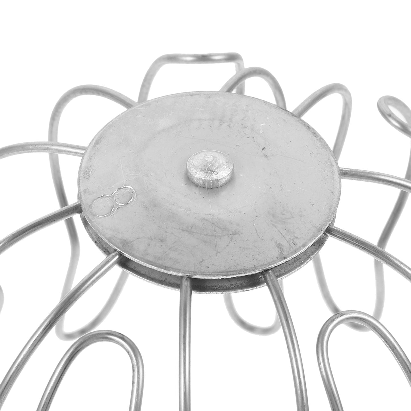 HOOWIFFY Outdoor Drain Leaf Guard Stainless Steel Silver 1Set 3.93X3.93X3.34In