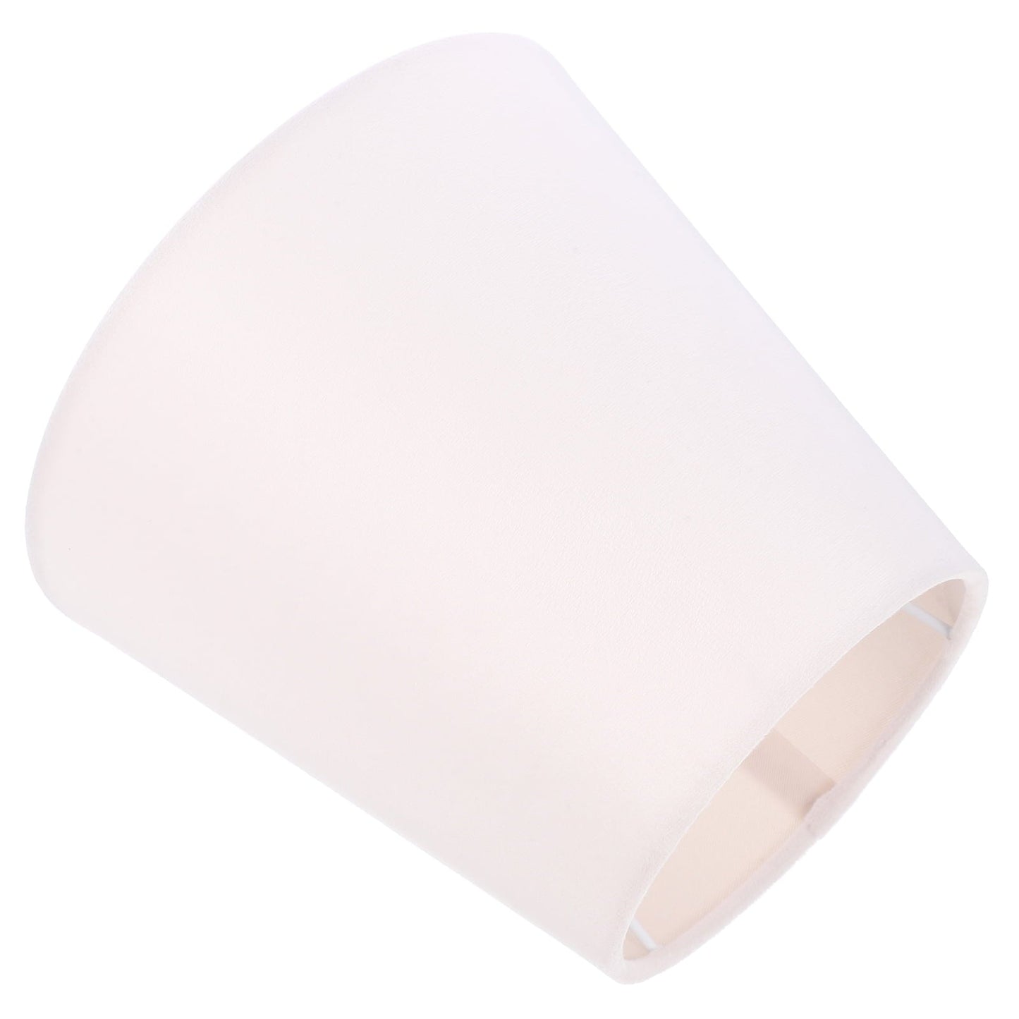 HOOWIFFY Replacement Lampshade Fabric Square Farmhouse Style Light Diffusion 1Pack 7.5X7.5X6.7In
