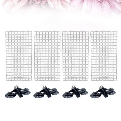 Plastic Grid 1 Set Fish Tank Trays 75 Gallon Aquarium Lid Divider Partition Plate Splitter Egg Crates Water Tank Supplies