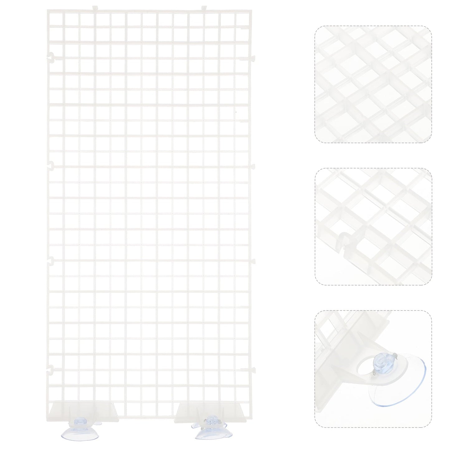 Plastic Grid 1 Set Fish Tank Trays 75 Gallon Aquarium Lid Divider Partition Plate Splitter Egg Crates Water Tank Supplies
