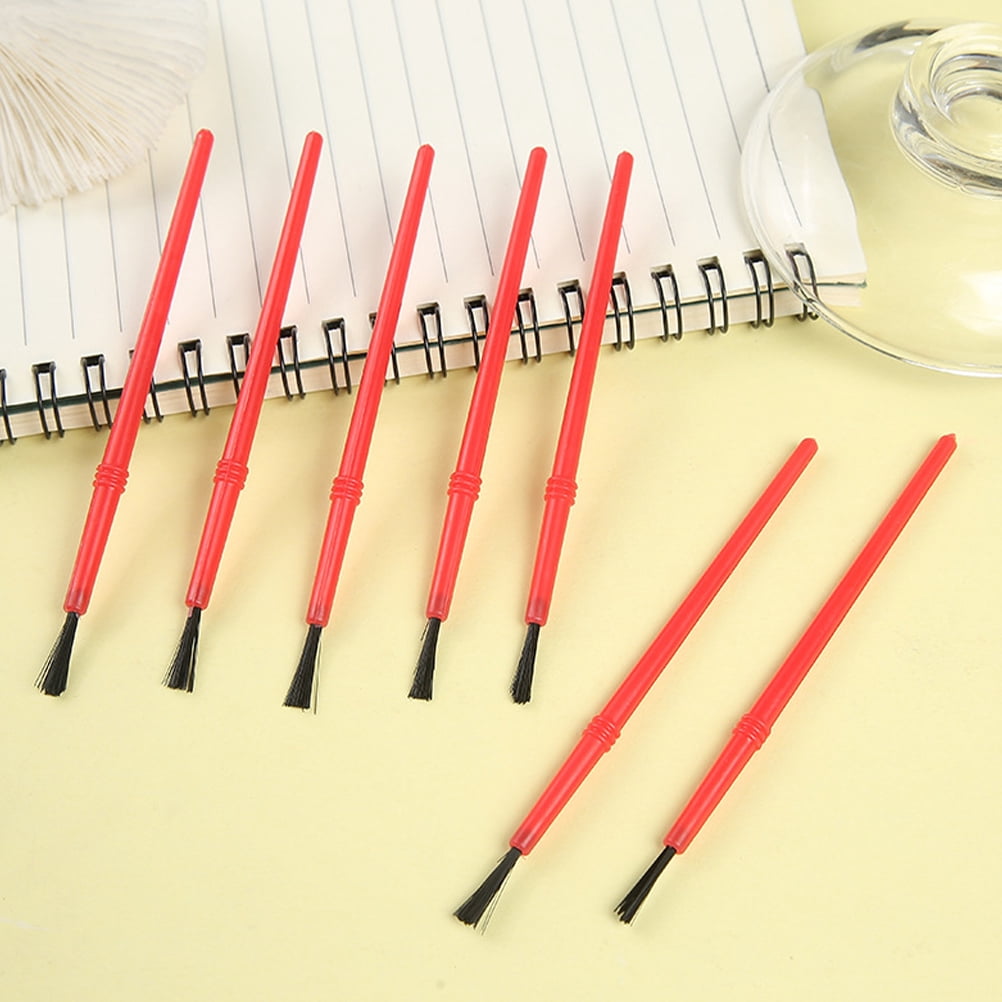 SKISUNO 100Pcs Multi-Needle Nylon Paint Brushes Set for Students, Fine Detail Work and Art Projects
