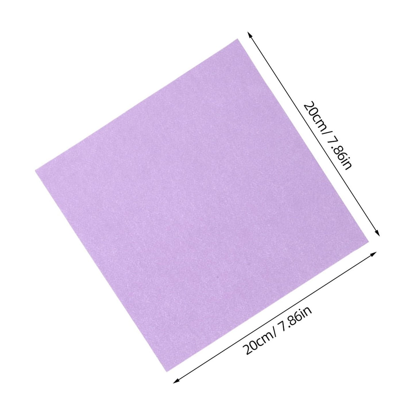 HOOWIFFY 100 Sheets Multicolor Origami Paper 20x20 cm for Kids, Office Crafts, Art Projects and Fun Activities