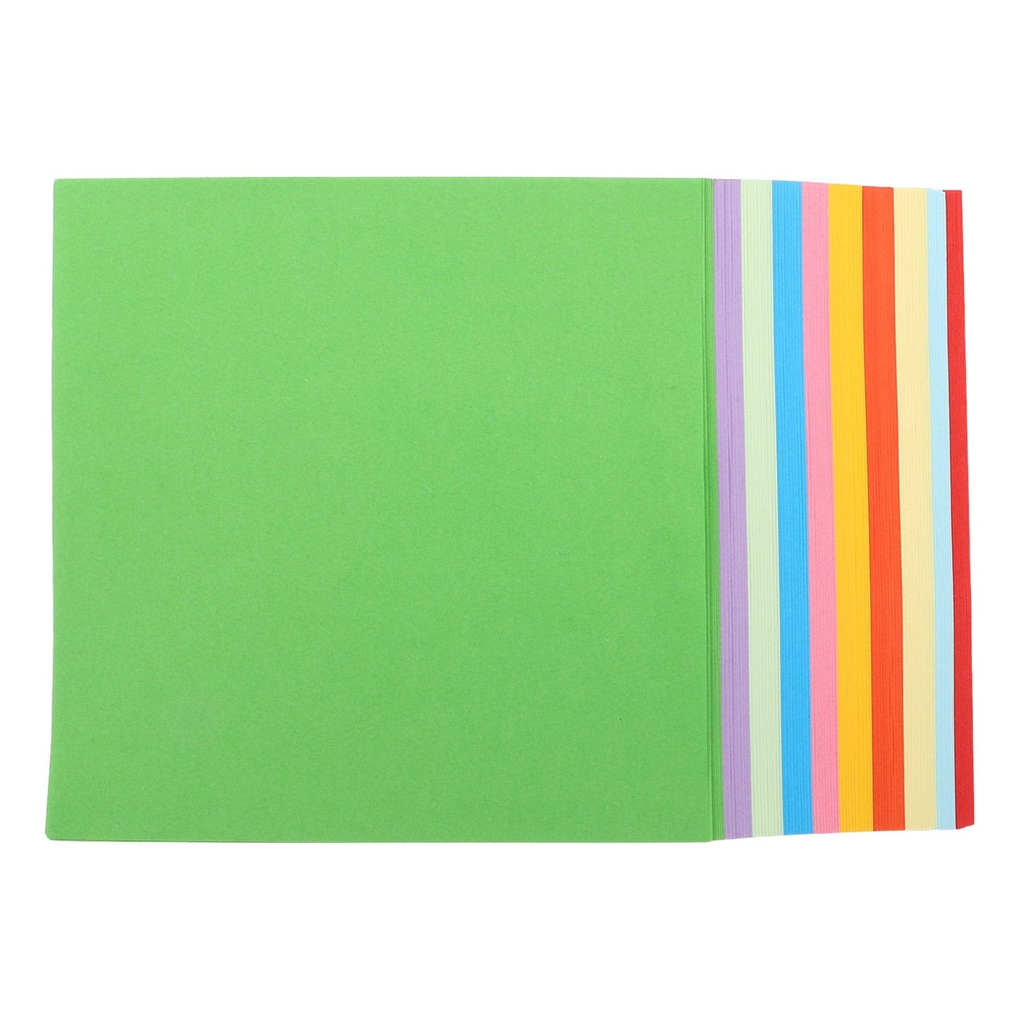 HOOWIFFY 100 Sheets Multicolor Origami Paper 20x20 cm for Kids, Office Crafts, Art Projects and Fun Activities
