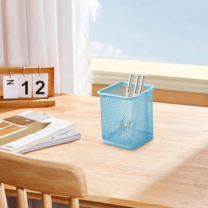 Darzheoy Pen Holder Mesh Pencil Holder Metal Pencil Holders Pen Organizer for Desk Office Pencil Holders, Back to Sch-ool Supplies G