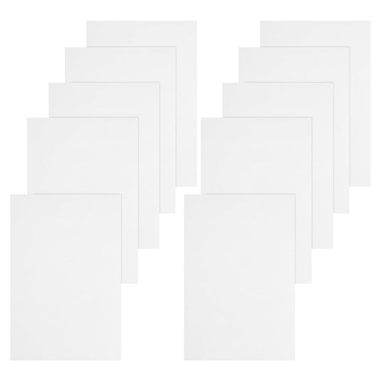 HOOWIFFY White Felt Furniture Pads with Adhesive, Anti-Skid Floor Protectors for Noise Reduction and