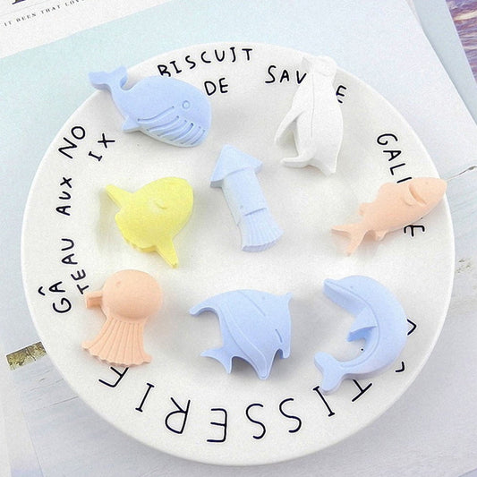 HOOWIFFY Ocean Animal Candy Mold Silicone Mold for Party Baking Chocolate Jelly 1 Piece