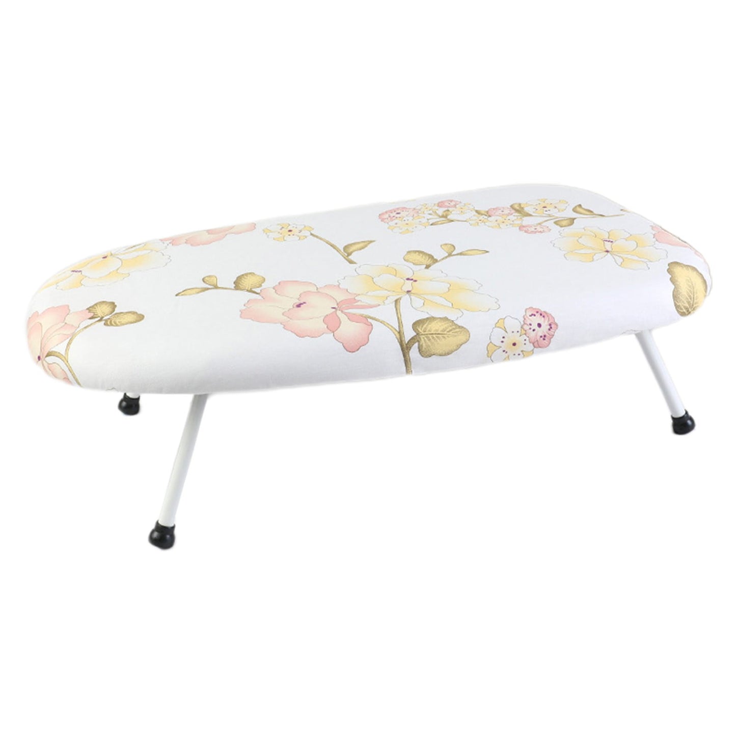 Kdkad Desktop Ironing Board, Small Folding Tabletop Iron Board with Heat-Resistant Cover, Portable for Dorm, Travel & Small Spaces, Mini Ironing Mat E