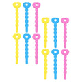 HOOWIFFY Sponge Rollers for Hair DIY Styling Wavy Hair for Women Home Use 24pcs