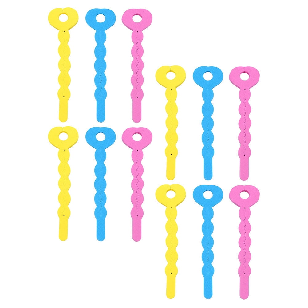 HOOWIFFY Sponge Rollers for Hair DIY Styling Wavy Hair for Women Home Use 24pcs