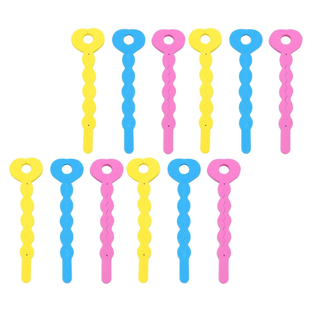 HOOWIFFY Sponge Rollers for Hair DIY Styling Wavy Hair for Women Home Use 24pcs
