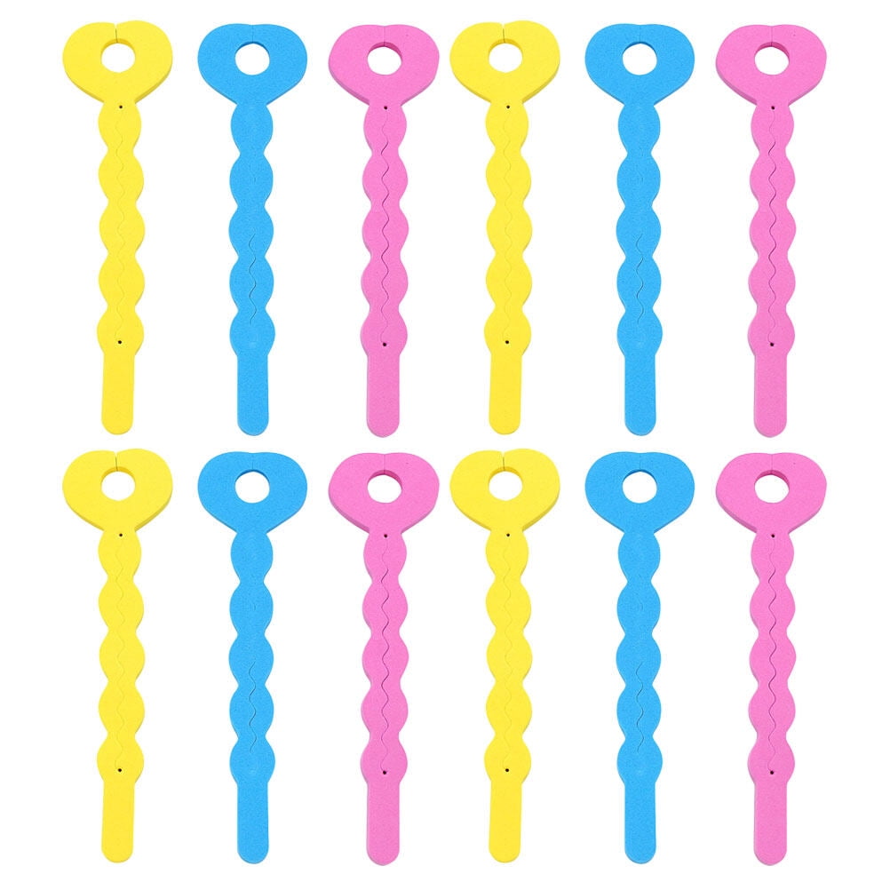 HOOWIFFY Sponge Rollers for Hair DIY Styling Wavy Hair for Women Home Use 24pcs