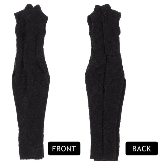 HOOWIFFY Replaceable Doll Costume Chinese Style Dress Black Cloth 1Pack