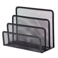 Darzheoy Mesh Desktop File Sorter Organizer, 5 Upright Section Bookshelf Organizer, Enduring File Sorter for Desk Home Office Classroom