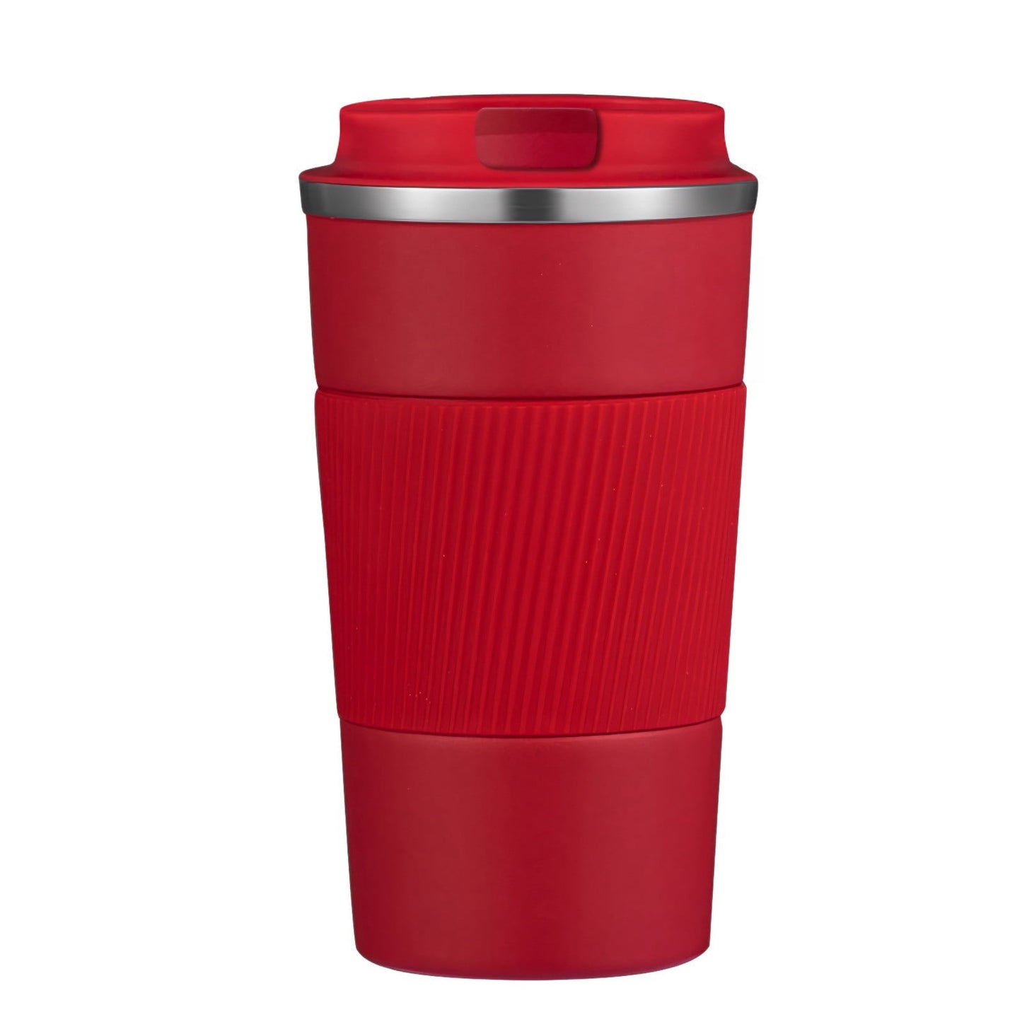 Chmadoxn Car Coffee Cup 510ml Travel Mug Stainless Steel Thermal Insulated Coffee Cup - Vacuum Insulation Water Bottle for Hot and Cold Water Coffee and Tea Black Mug Cafeteria Coffee Cup with Lid 3.46×6.69 in Blue