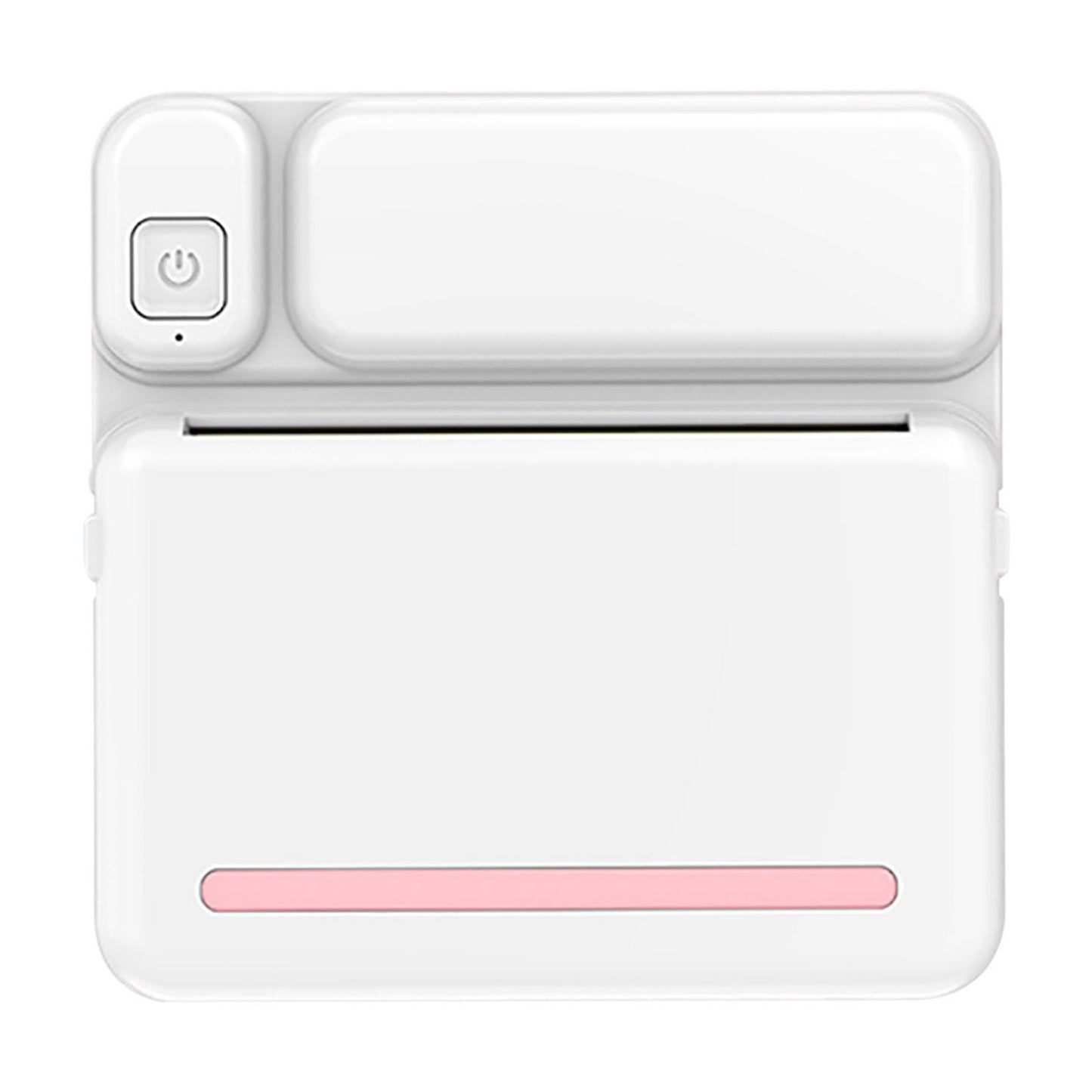 Back to School Chmadoxn Thermal Portable Bluetooth Printers, High Resolution Instant Photo Printer, Mini Wireless Thermal Image Photo Printers for Android IOS Mobile Phone 3.1×1.5×3.1 in Pink