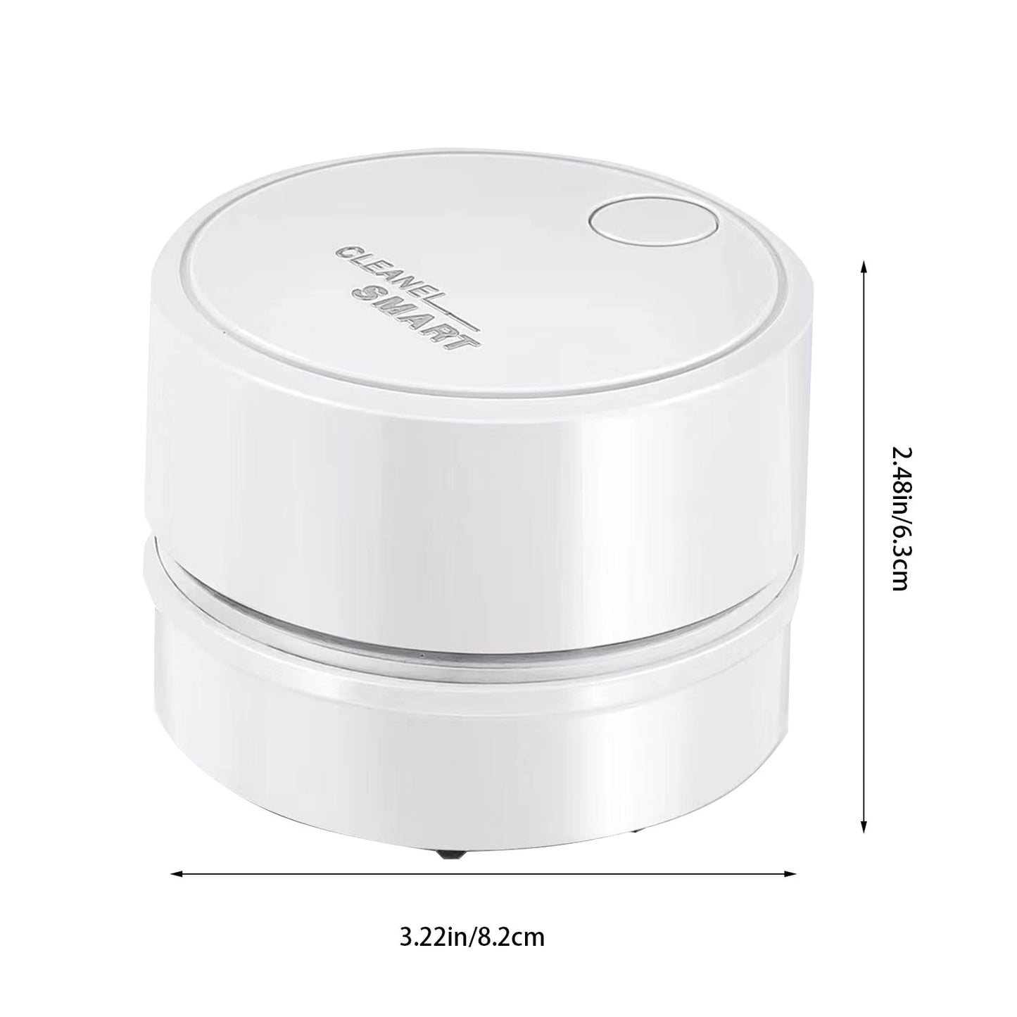 Back to School Chmadoxn Desk Vacuum Cleaner, 360 Degree Rotating Design, Mini Table Vacuum Improved Details USB Cordless Vacuum, Sucks up Tiny Items Crumbs for Desktop Drawer Countertop 2.5×3.2 in Pink