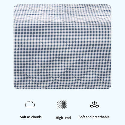 Kdkad Cooling Blankets,Cooling Throw Blanket for Hot Sleepers, Cooling Blankets Absorbs Body Heat to Keep Cool on Warm Night, Ultra-Cool Lightweight Blanket 78.7×59 in Blue