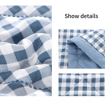 Kdkad Cooling Blankets,Cooling Throw Blanket for Hot Sleepers, Cooling Blankets Absorbs Body Heat to Keep Cool on Warm Night, Ultra-Cool Lightweight Blanket 78.7×59 in Light blue