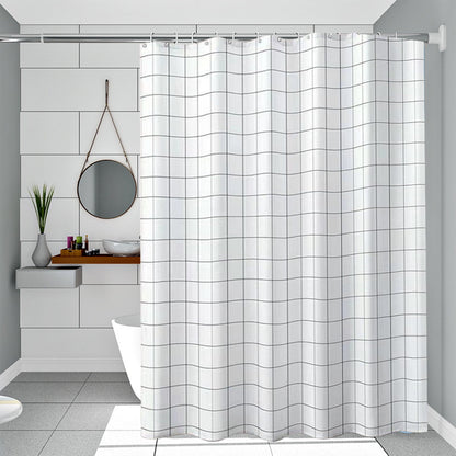 Kdkad Shower Curtain, 31.5×71 Inch Shower Curtain Liner, Waterproof Plastic Shower Liner, Cute Lightweight Shower Curtain for Bathroom 31.5×71 in E