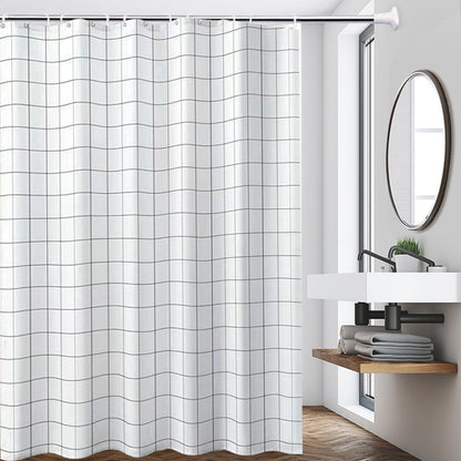 Kdkad Shower Curtain, 31.5×71 Inch Shower Curtain Liner, Waterproof Plastic Shower Liner, Cute Lightweight Shower Curtain for Bathroom 31.5×71 in E