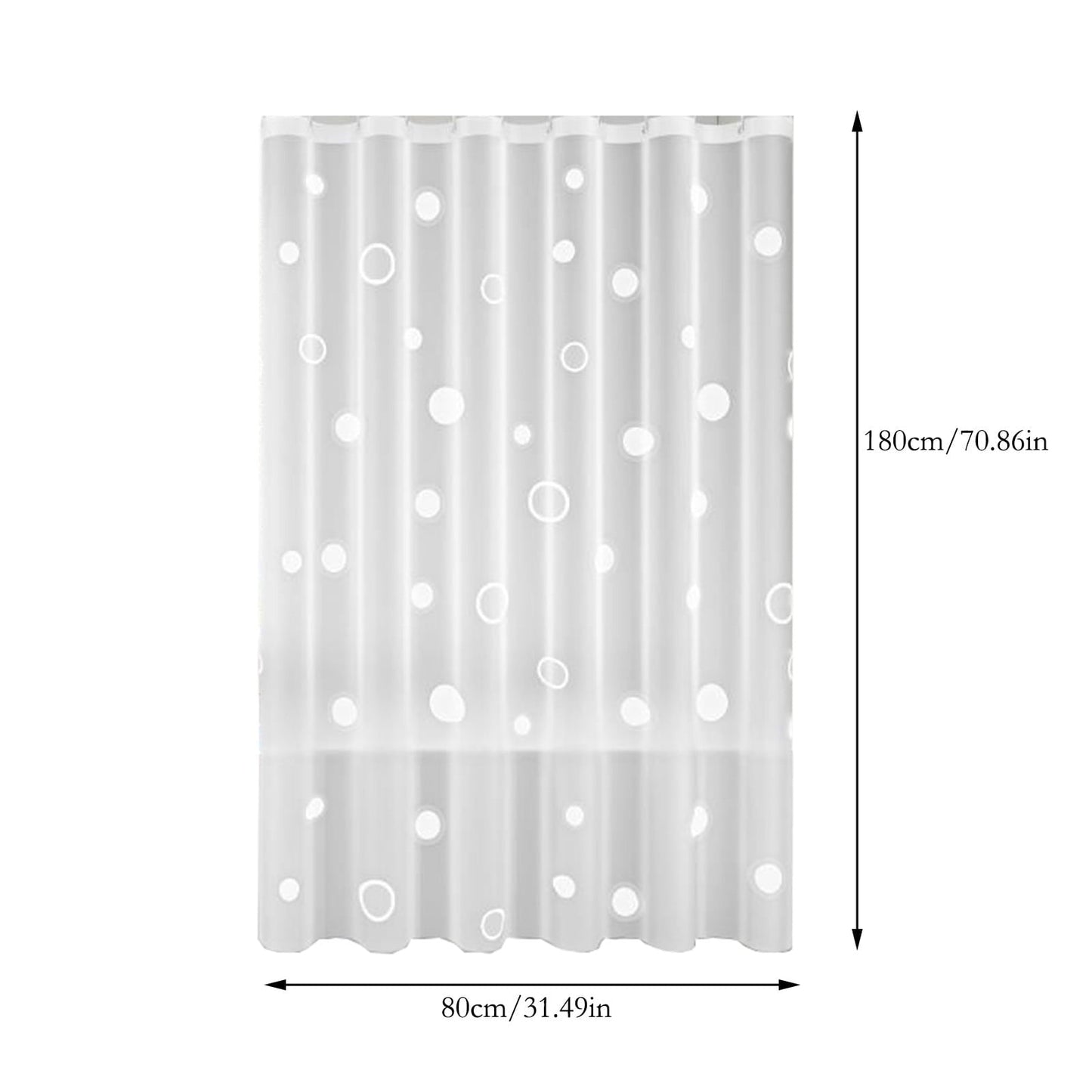 AYktou EVA Bathroom Shower Curtain Frosted Floral Waterproof Shower Curtain Line Lightweight Plastic Bathroom Shower Curtain with Weighted Magnets for Shower Stall Bathtubs 12 Hooks S C