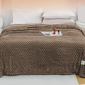 Kdkad Cooling Blanket, Summer Ice Soft Double Sensation Ice Cool Summer Cool Blanket, Cooling Blankets Absorbs Body Heat to Keep Cool on Warm Night, Ultra-Cool Lightweight Blanket 39.4×47.2 in Khaki
