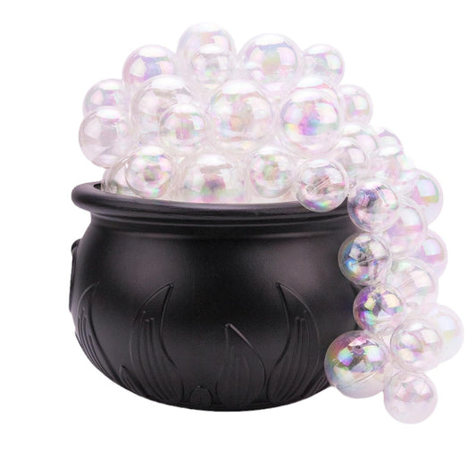1 pc purple bubble, Witch Jar candy jar, Witch bucket black plastic, retro party table decoration