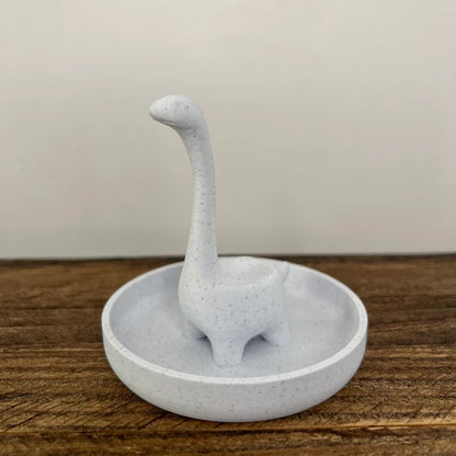 Dinosaur Jewelry Holder for Adorable Ring Display Cute Dino Ring Stand for Ring Storage Dino Ring Organizer Jewelry Display Ring Dish Tray