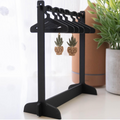 Earring Holder,Earring Display, Earring Hanger, , Jewelry Display Jewelry hanger Multiple style hangers available, clothing rack for earrings（black）