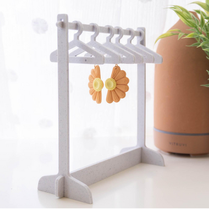 Earring Holder,Earring Display, Earring Hanger, , Jewelry Display Jewelry hanger Multiple style hangers available, clothing rack for earrings（White）