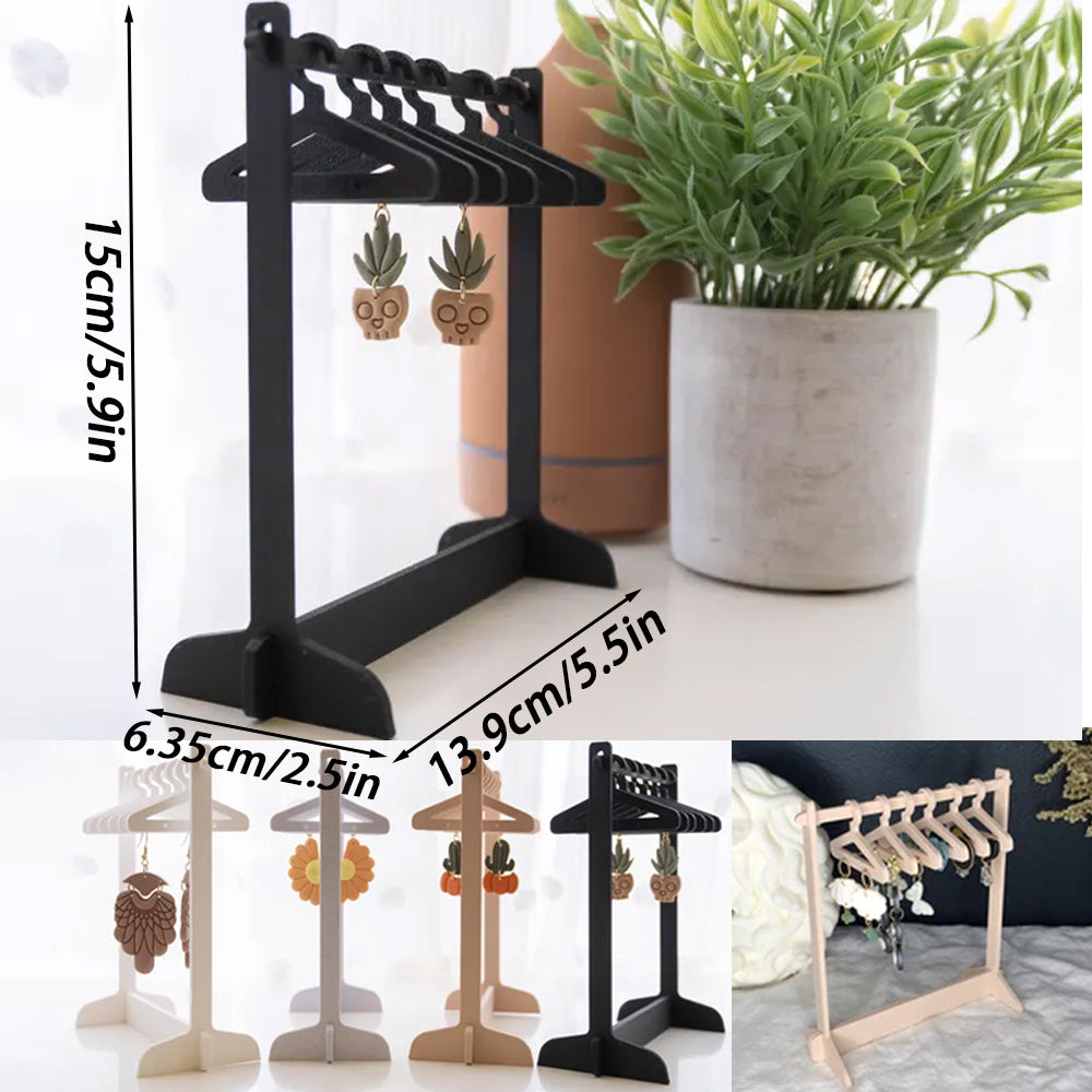 Earring Holder,Earring Display, Earring Hanger, , Jewelry Display Jewelry hanger Multiple style hangers available, clothing rack for earrings（White）