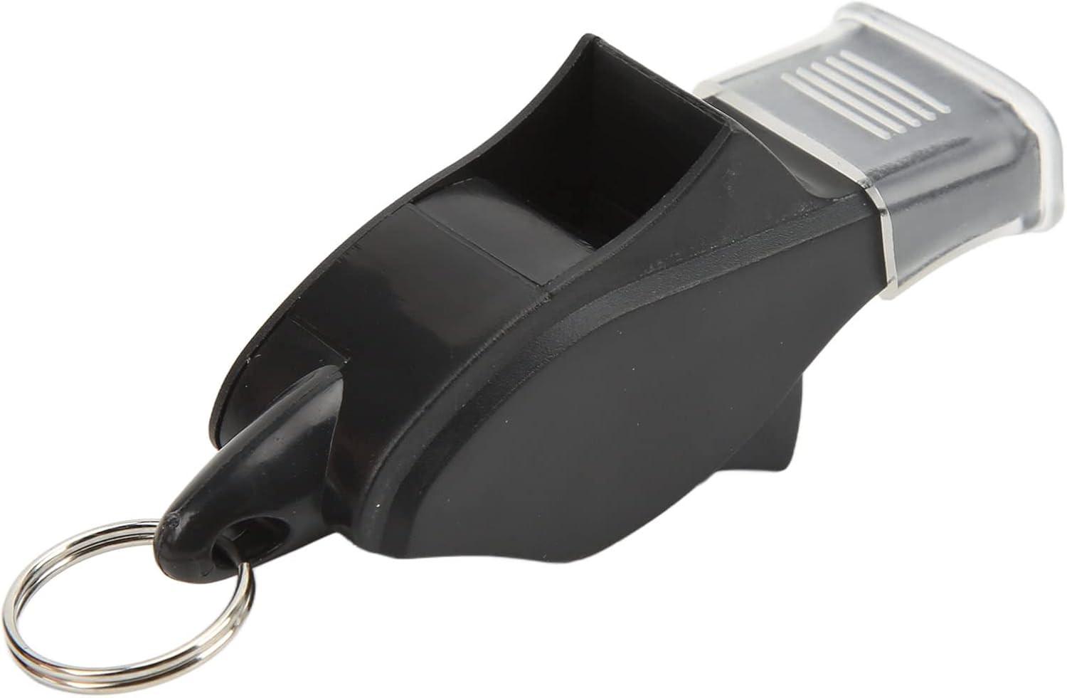 100 Pack Pea-less Plastic Whistles with Lanyards, Loud Crisp Sound Sports Whistle for Coaches, Referees & Officials, Durable Lightweight Outdoor Training Equipment.